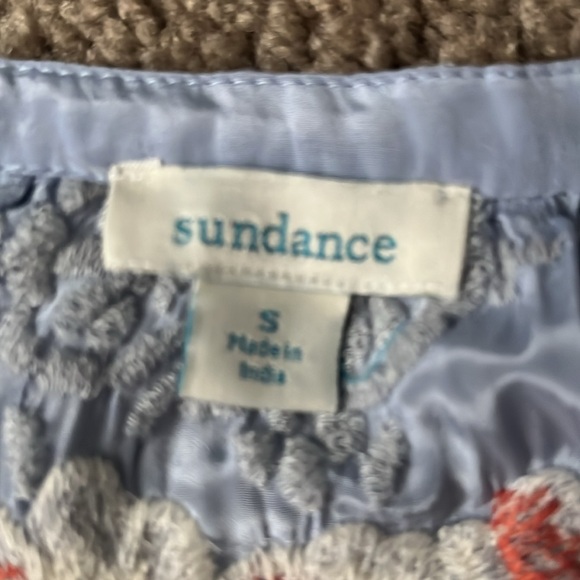 Sundance heavily embroidered size small button-down blouse( ballets melody) - Picture 3 of 10